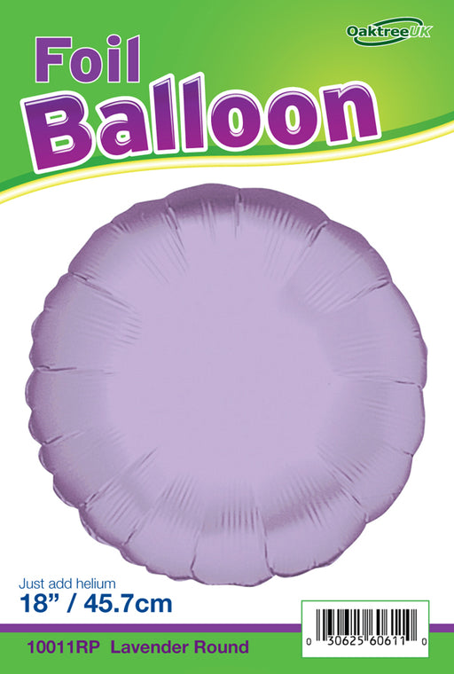 Lavender Round 18 Inch