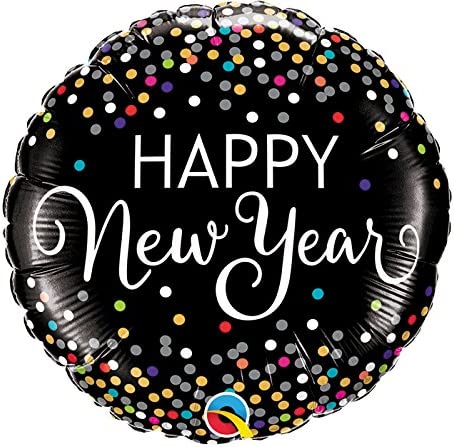 18'' Foil Confetti New Year