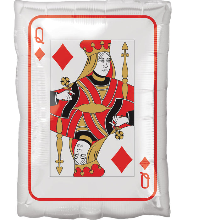 18'' Jack & Queen Junior Shape Foil Balloon