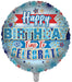 Happy Birthday, Have A Great Day 18 Inch Foil Balloon