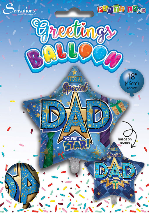 Special Dad, You'Re A Star 18 Inch Star Balloon