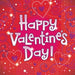 Happy Valentines Day Beverage Napkins 36pk