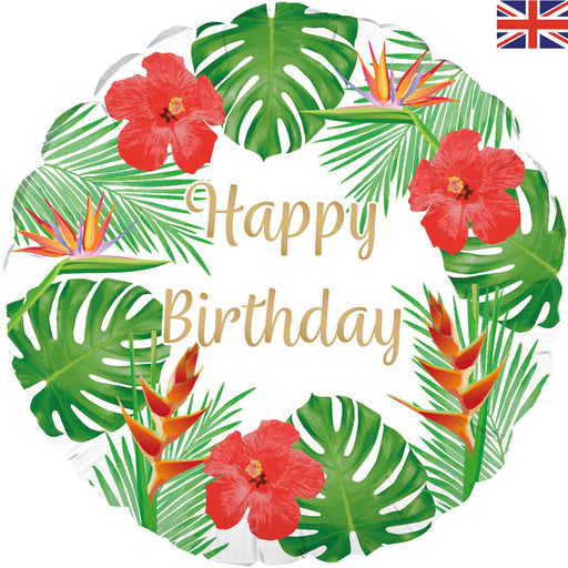 Tropical Birthday Balloon