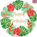 Tropical Birthday Balloon