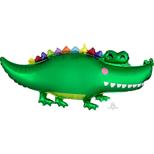 42'' Happy Gator Supershape Foil Balloon