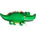 42'' Happy Gator Supershape Foil Balloon