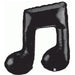 40'' Black Double Note