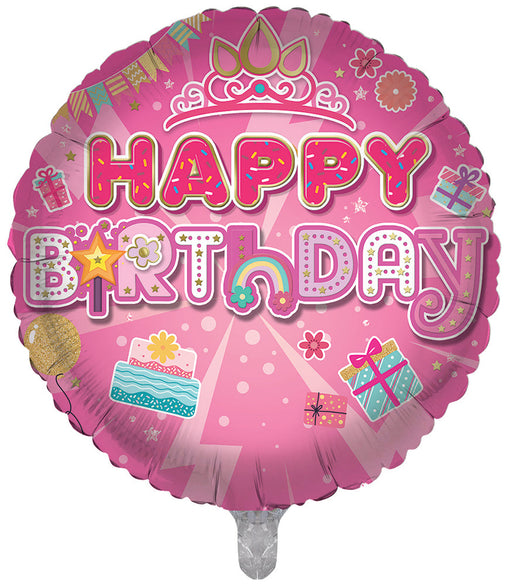 Make Your Birthday Wishes Come True 18 Inch Foil Balloon