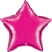 36'' Star Magenta Plain Foil