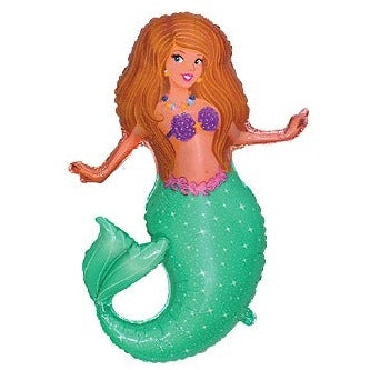 32'' Mermaid Shape Foil Balloon