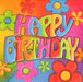 Groovy Happy Birthday Napkins 16pk