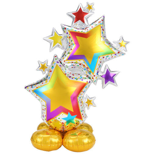 Colourful Star Cluster Airloonz ( 34''/86Cm X 59''/149Cm)