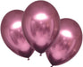 Satin Luxe Flamingo Rose Latex Pack Of 6