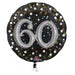 32'' 3-D Foil 60 Gold Sparkling Birthday