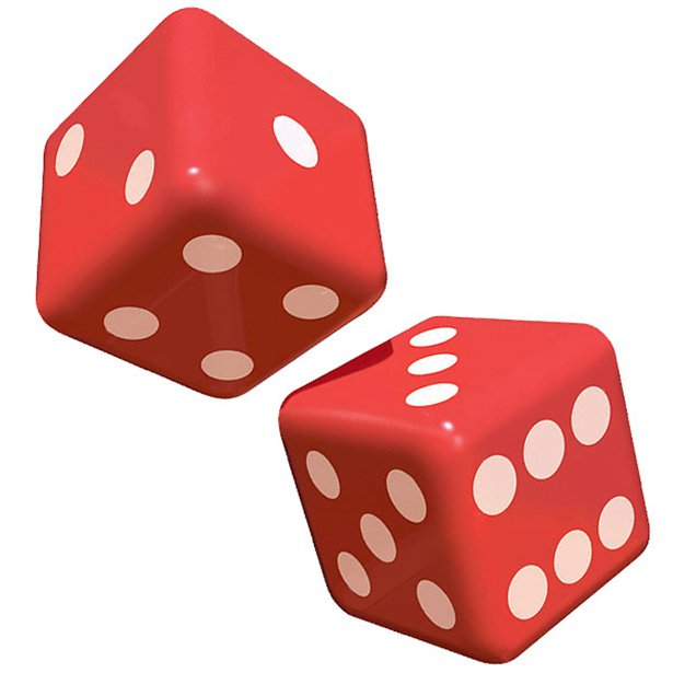 Casino Inflatable Dice 30Cm 2pk