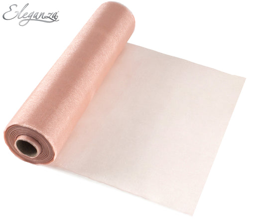 Oaktree Eleganza 29Cm X 25M Organza Rose Gold
