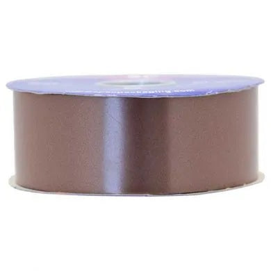 2'' Ribbon 50Mm X 93M Chocolate Brown