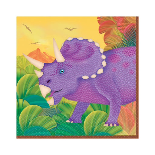 Bev/Nap Prehistoric Party 16pk