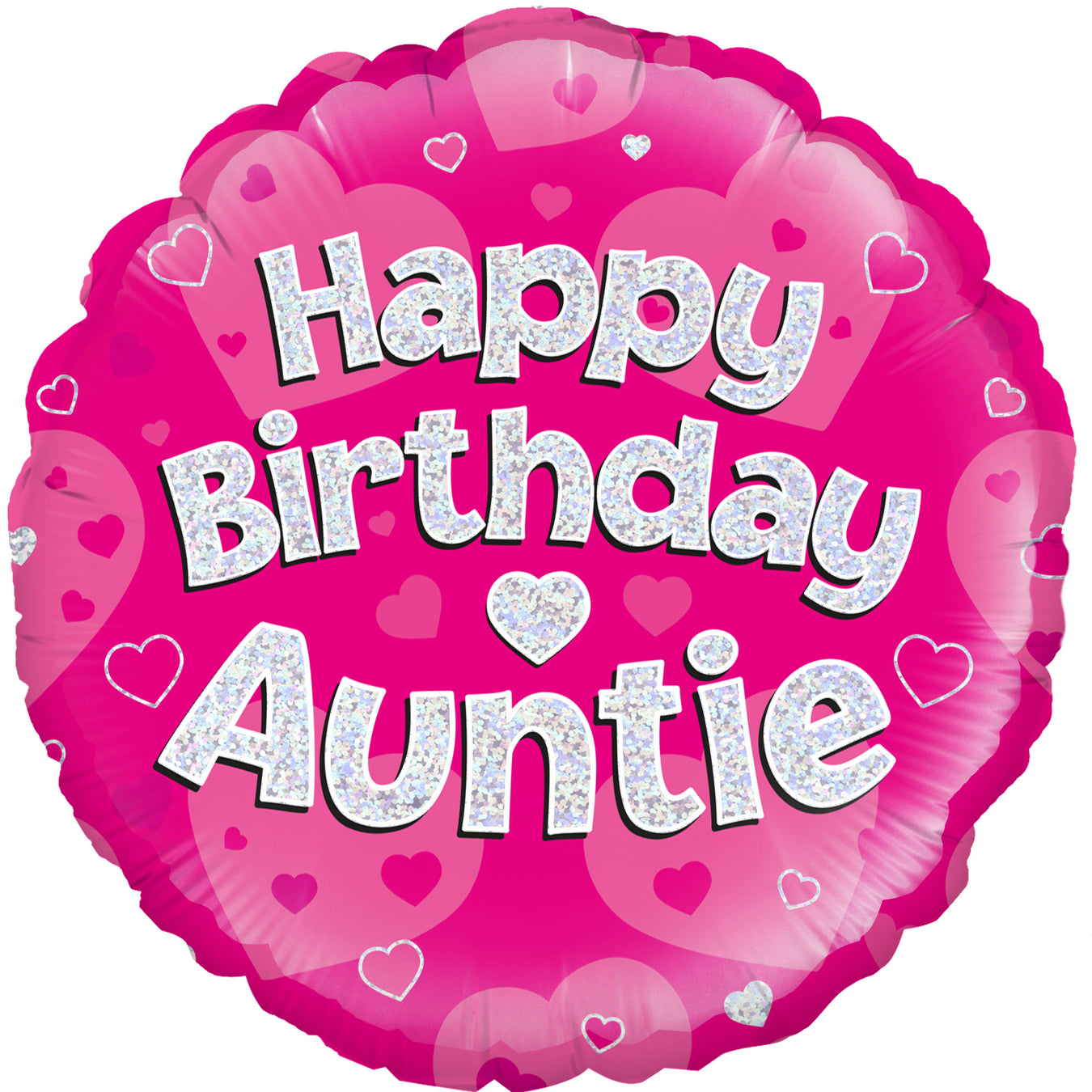 18'' Foil Happy Birthday Auntie