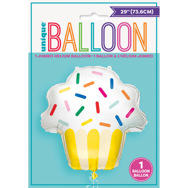 29'' Cupcake Giant Foil Balloon