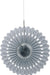 Silver Paper Fan Decoration