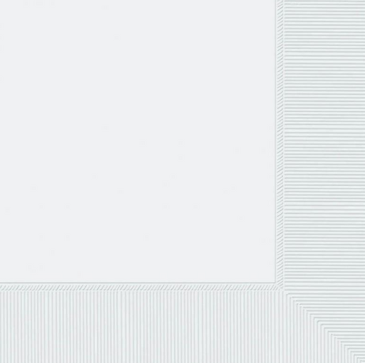 White Dinner Napkin 2Ply 40Cm 20pk