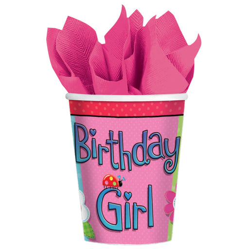 Cup 266Ml Garden Girl 8pk