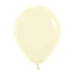 Love Partying 5 Inch (100pk) Pastel Matte Yellow Balloons