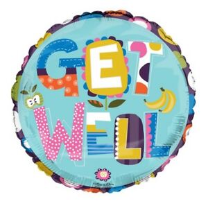 18'' Foil Balloon Get Well Soon