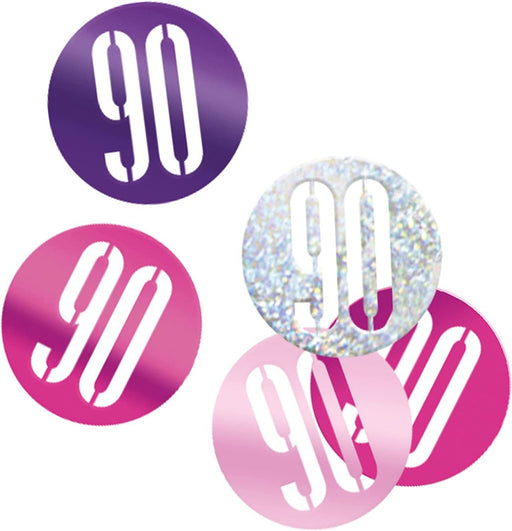 Pink Glitz 90 Confetti 50Z