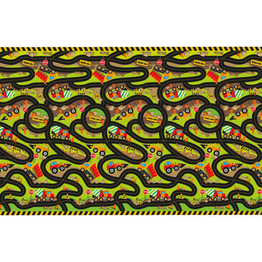 Construction Party Rectangular Plastic Table Cover