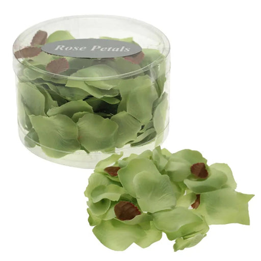 Lime Green Rose Petals app 100pc