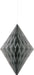 Silver Diamond Honeycomb Decoration