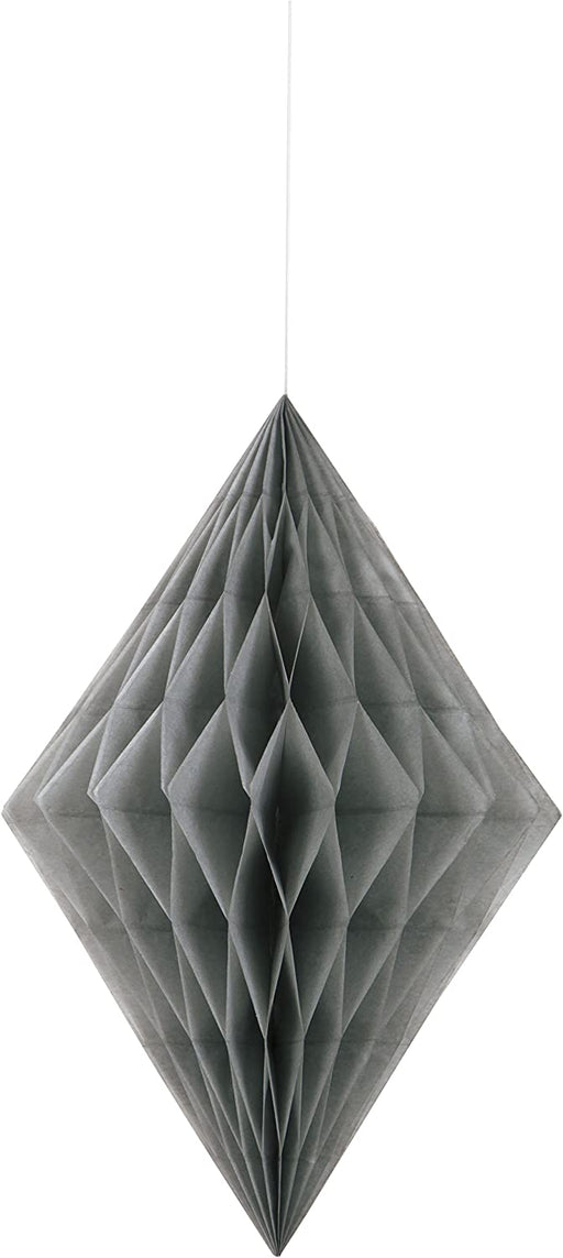 Silver Diamond Honeycomb Decoration