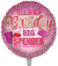 Wishing You A Fabulous Birthday (Pink) 18 Inch Foil Balloon