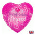 18'' Holographic Foil Happy Birthday Princess