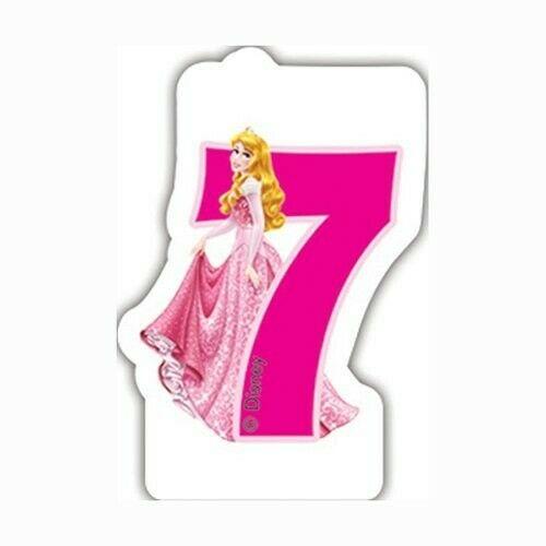 Disney Princess Birthday Candle No 7