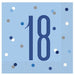 18 Glitz Blue Napkin (16pk)