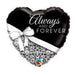 18'' Always & Forever Foil Balloon