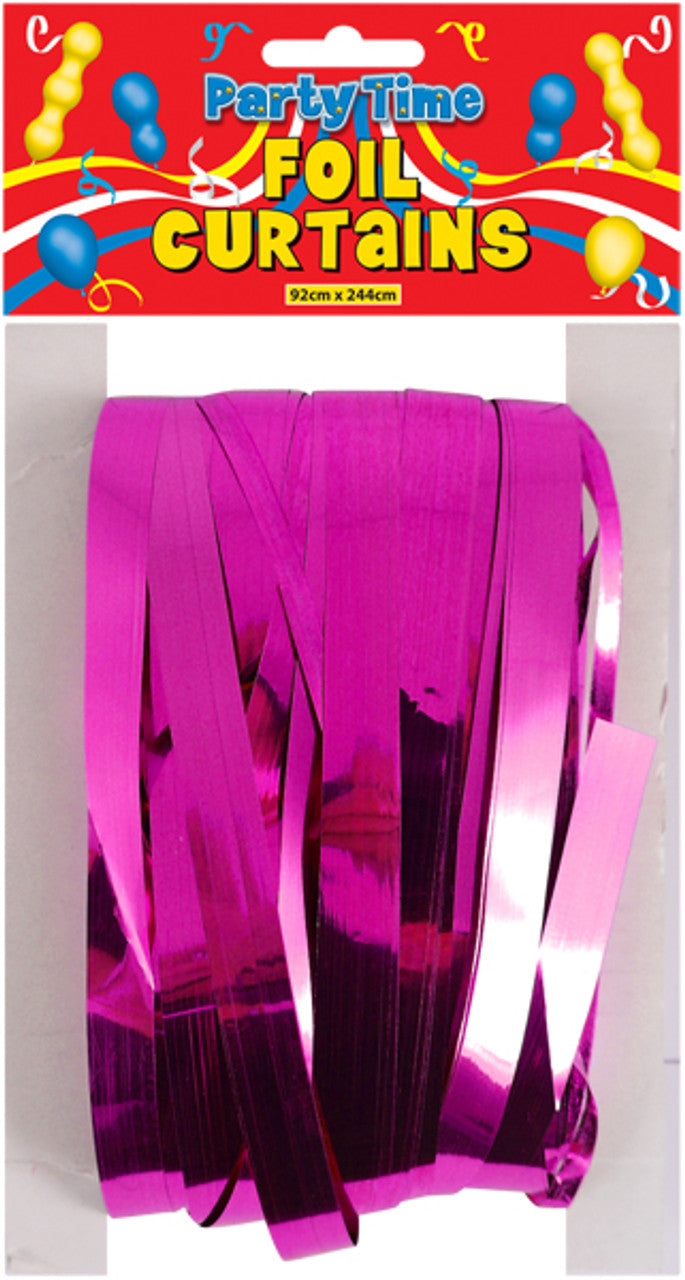 Door Curtain Hot Pink 92Cm X 244Cm