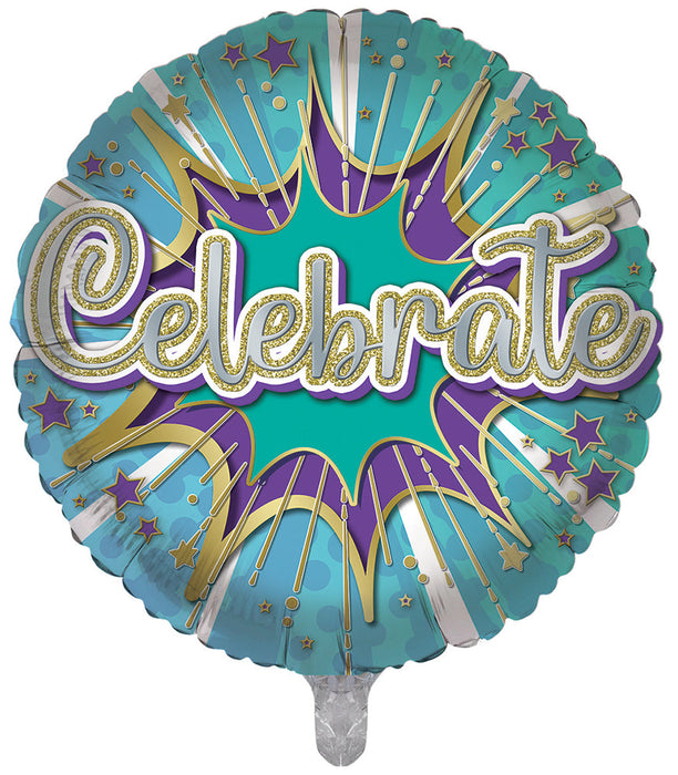Celebrate Good Times 18 Inch Foil Balloon