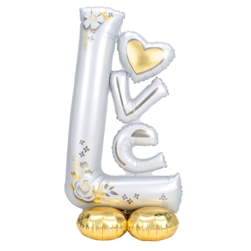 L-O-V-E Wedding Airloonz (29''/73Cm X 58''/147Cm)