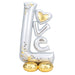 L-O-V-E Wedding Airloonz (29''/73Cm X 58''/147Cm)