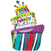 Super Shape Funky Birthday Cake