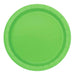 Lime Green Paper Party Plates 8pk
