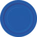 Royal Blue Solid Round 9" Dinner Plates (8pk)