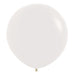 24'' Crystal Solid Clear Latex Sempertex 3pk