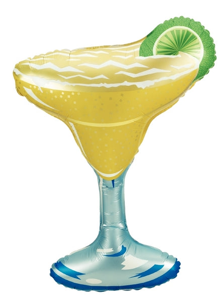 36'' Margarita Glass Shape Foil Balloon