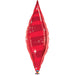 38 Inch Taper Swirl Ruby Red (Flat)