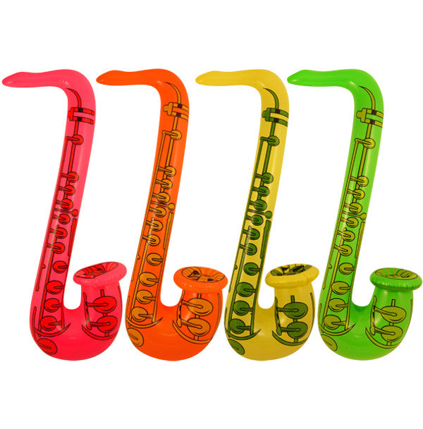 Saxophone Inflatable 75cm (Assorted)